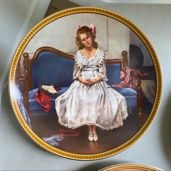 NORMAN ROCKWELL Lot of Decorative Plates - Picture 6 of 13